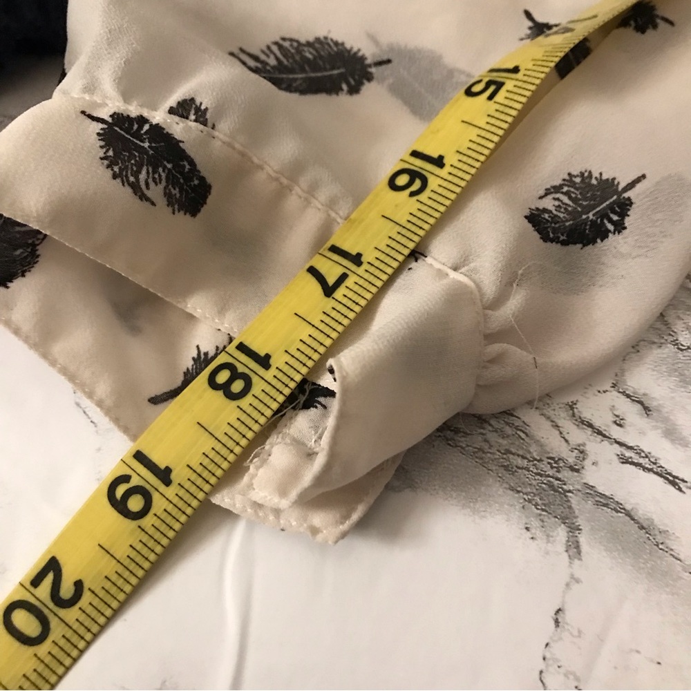 MERONA feather blouse ! - Picture 4 of 12